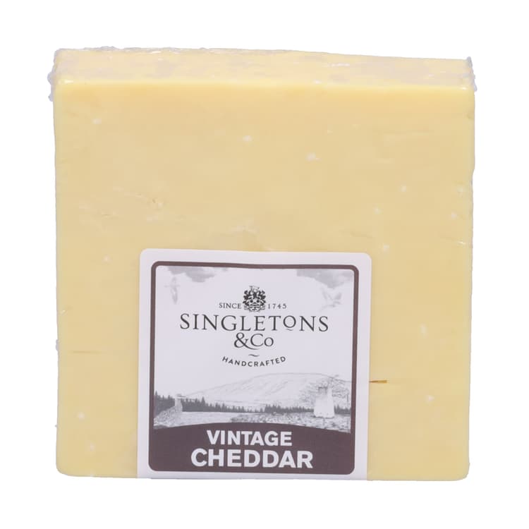 Singleton'S English Vintage Cheddar Cheese