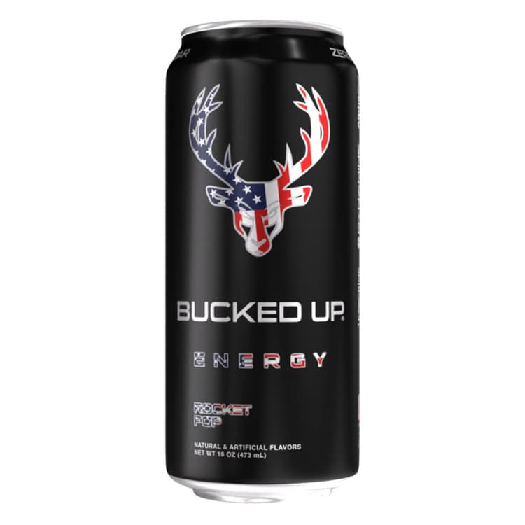 Bucked Up Rocket Pop Energy Drink