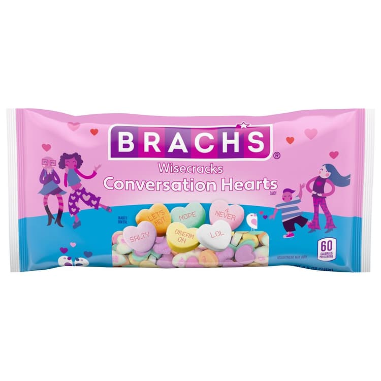 Brach'S Wisecracks Conversation Hearts Valentine'S Candy