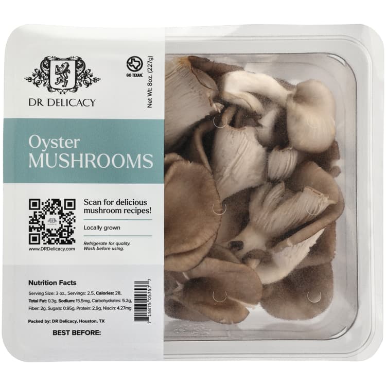 Dr Delicacy Fresh Oyster Mushrooms