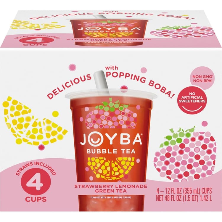 Joyba Bubble Tea Strawberry Lemonade Green Tea