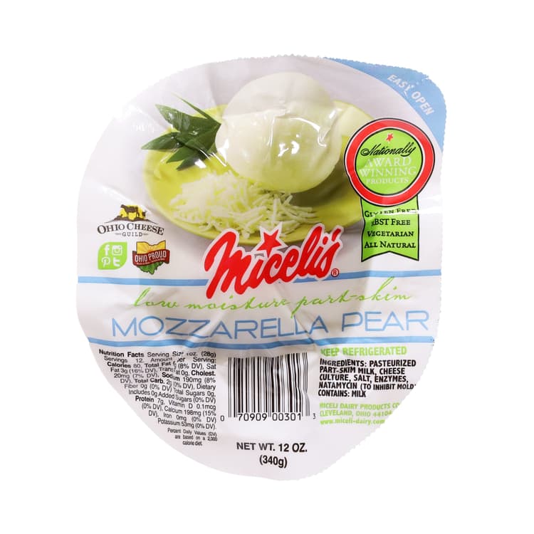 Miceli'S Low Moisture Part-Skim Mozarella Cheese Pear