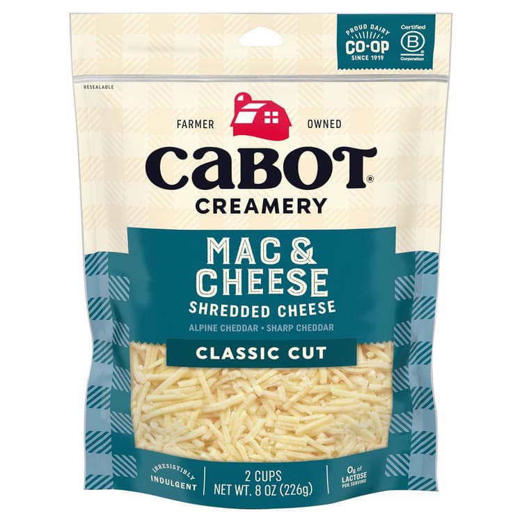 Cabot Creamery Creamery Mac And Cheese Shred