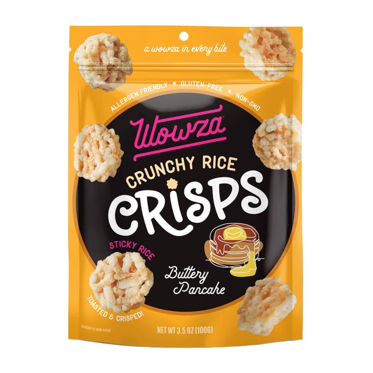 Wowza Buttery Pancake Crunchy Rice Crisps