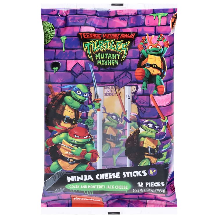 Nickelodeon Teenage Mutant Ninja Turtle Colby & Monterey Jack Cheese
