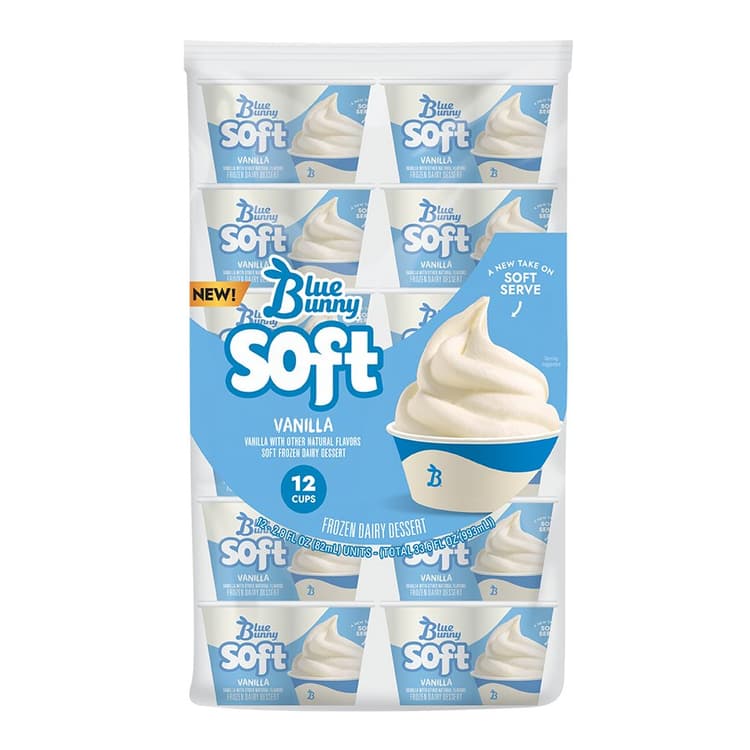 Blue Bunny Soft Vanilla  Dairy Dessert