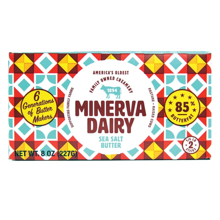 Minerva Dairy Butter, Sea Salt Butter