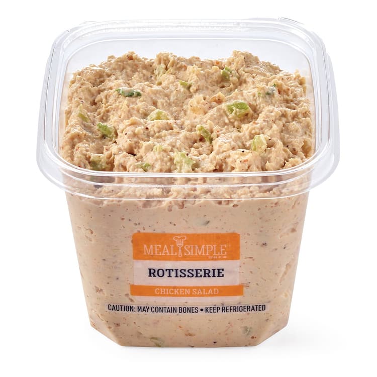 Meal Simple By H-E-B Rotisserie Chicken Salad - Large