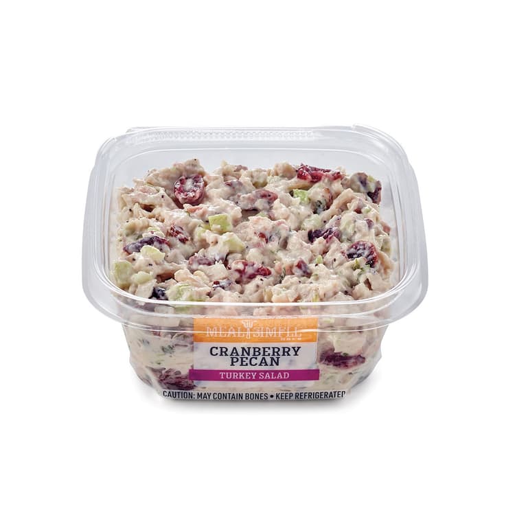 Meal Simple By H-E-B Cranberry Pecan Turkey Salad - Small
