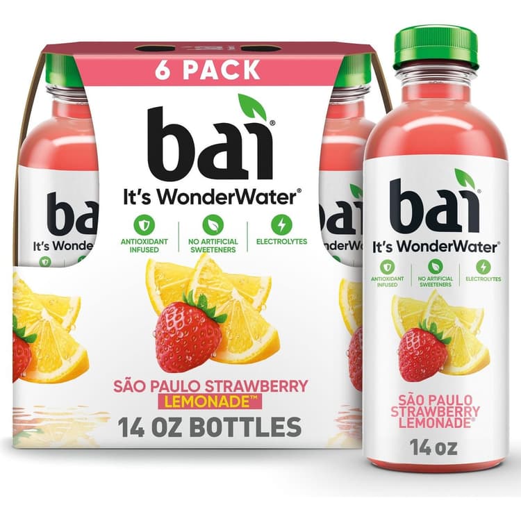 Bai Sap Paulo Strawberry Lemonade Bottles