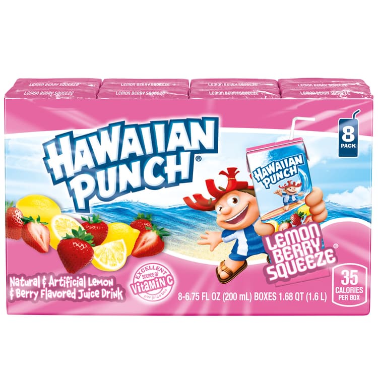 Hawaiian Punch Lemon Berry Squeeze, Oz Tetra