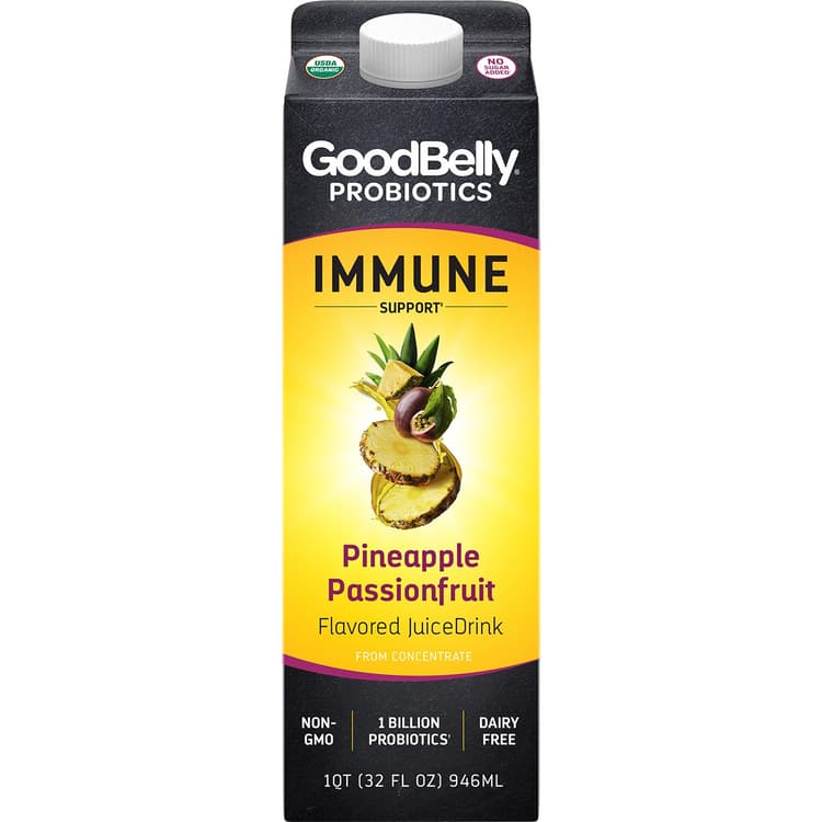 Good Belly Bev Immune Pineapple Passionfruit