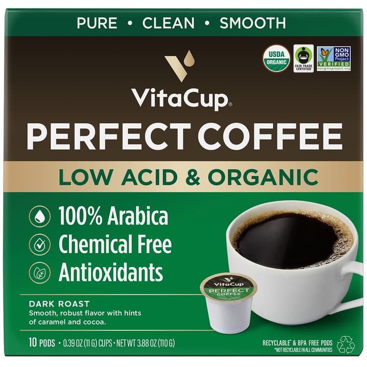 Vitacup Organic Perfect Cup Coffee