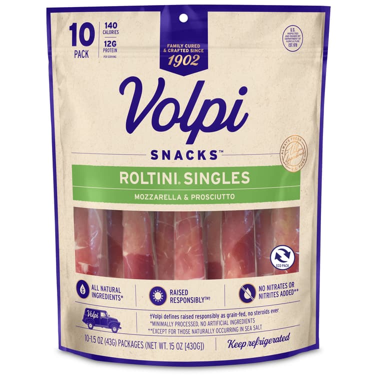 Volpi Roltini Prosciutto Wrapped Mozzarella