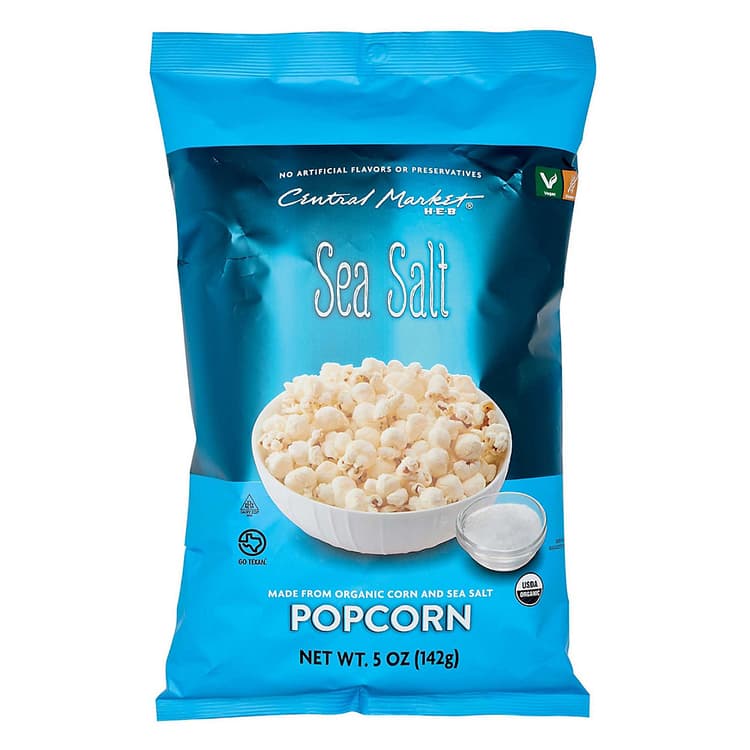 Central Market Sea Salt Popcorn