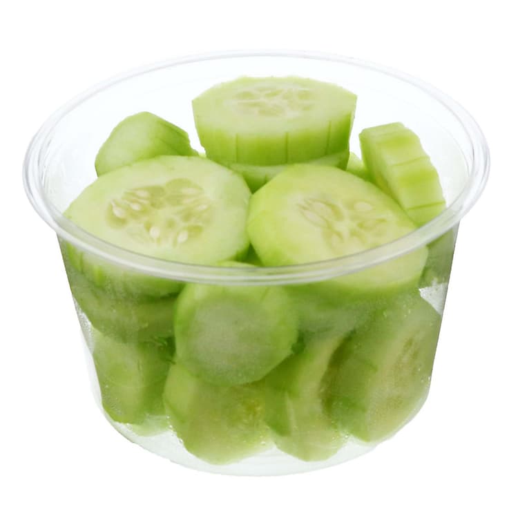 Fresh Cucumber In A Bowl