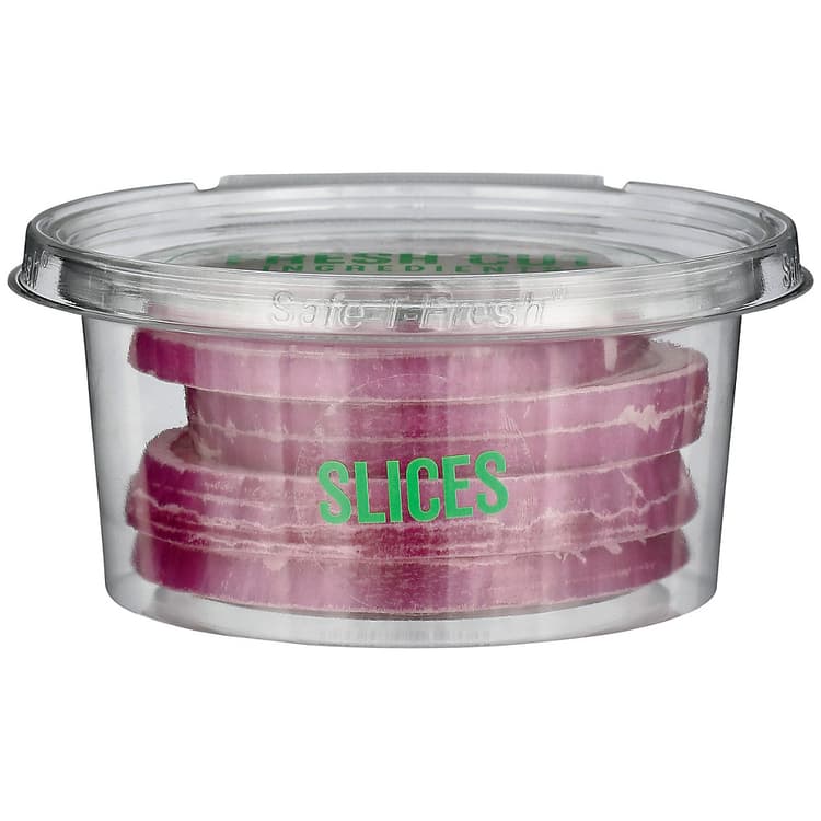 Fresh Sliced Red Onion