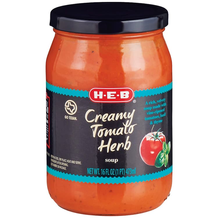 H-E-B Creamy Tomato Herb Soup