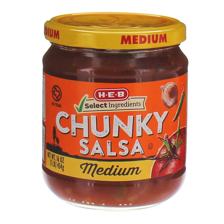 H-E-B Medium Chunky Salsa