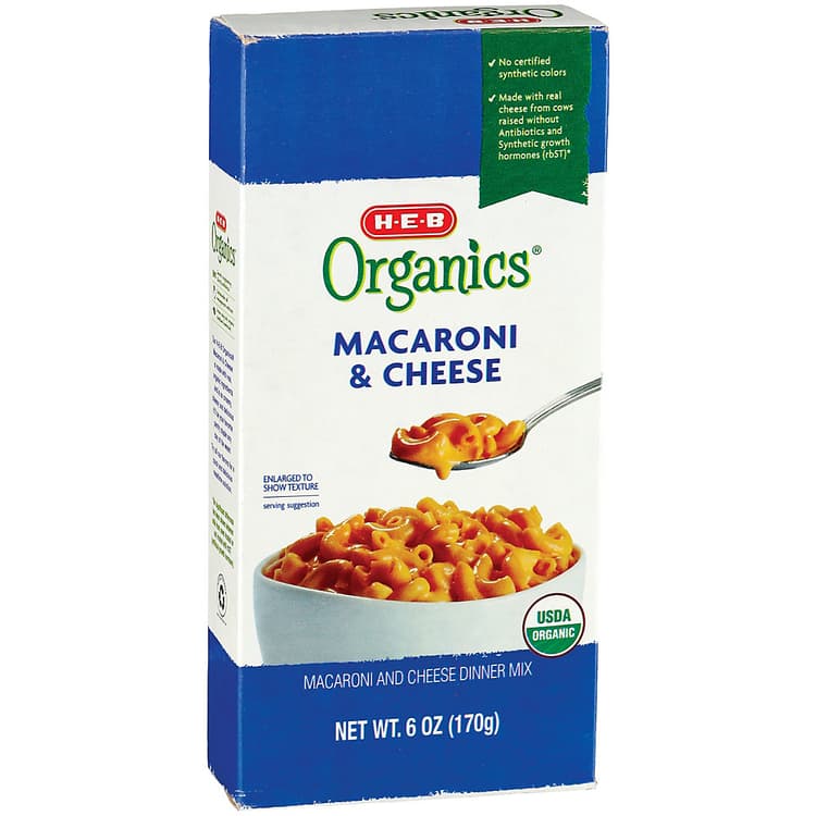 H-E-B Organics Macaroni & Cheese