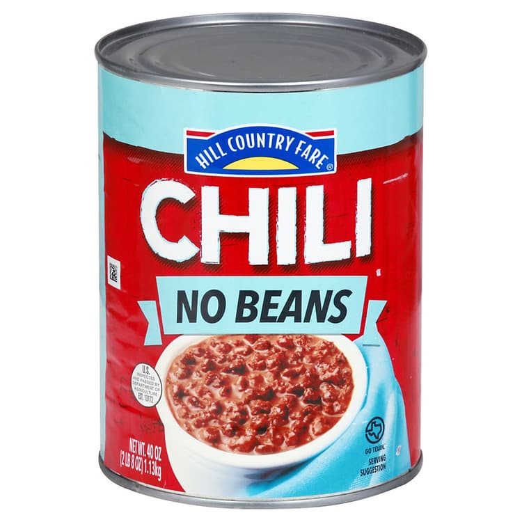 Hill Country Fare No Beans Chili