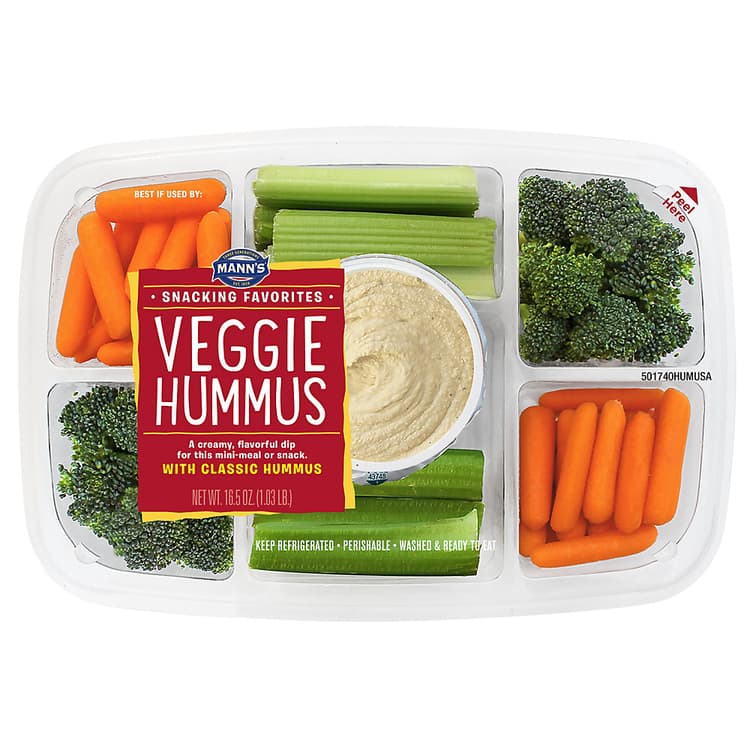 Mann'S Veggie Hummus Party Tray