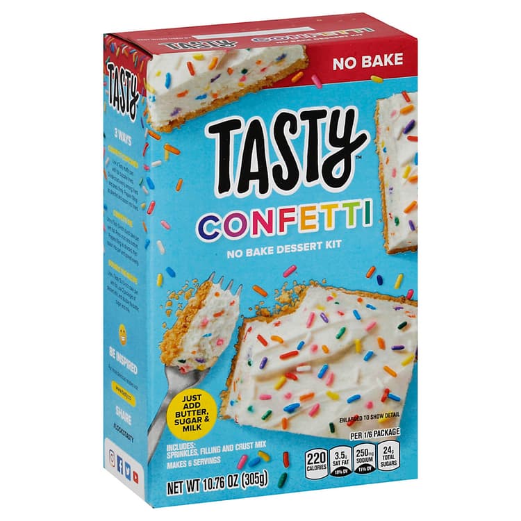 Tasty No Bake Kit Confetti