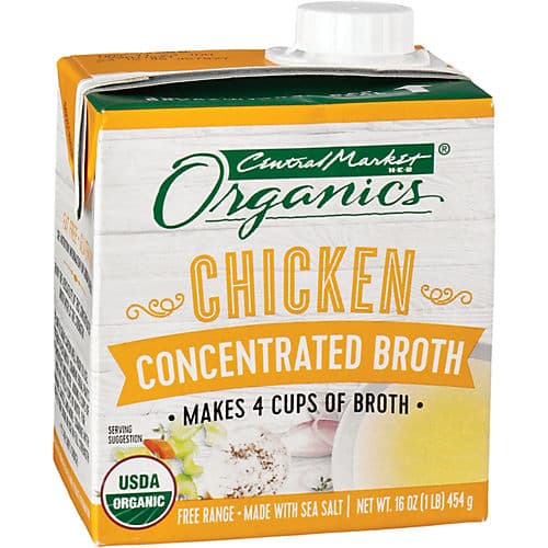 Central Market Organics Chicken Concentrated Broth Low Sodium
