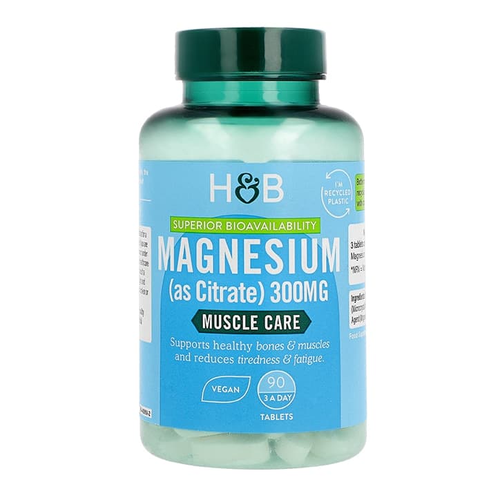 H&B Superior Biovailability Magnesium (As Citrate) Muscle Care