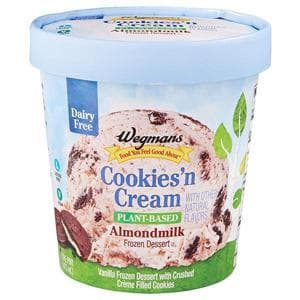 Wegmans Cookies'N Cream Plant-Based Almondmilk