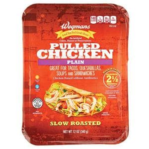 Wegmans Plain Slow Roasted Pulled Chicken