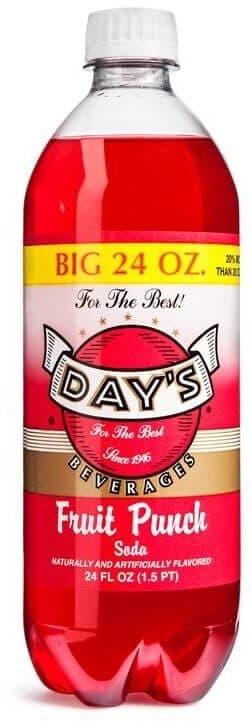 Day'S Beverages Fruit Punch Soda