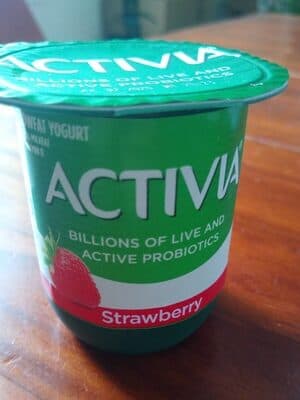 Activia Strawberry Flavor Lowfat Yogurt