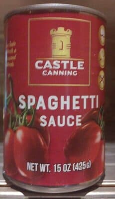 Castle Canning Spaghetti Sauce