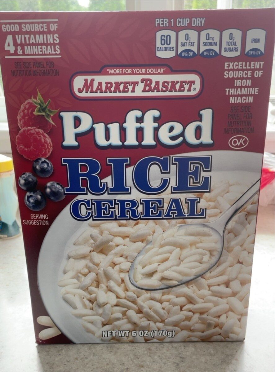 Market Basket Puffed Rice Cereal