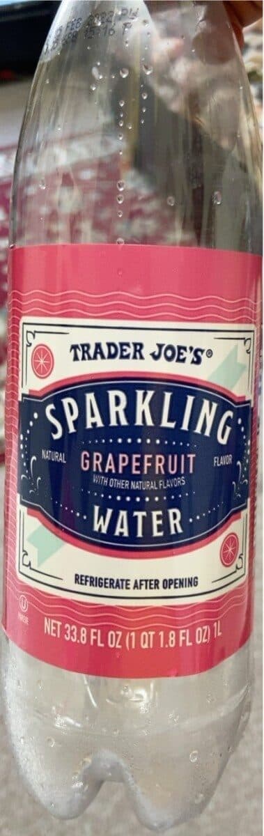 Trader Joe'S Sparkling Water Grapefruit