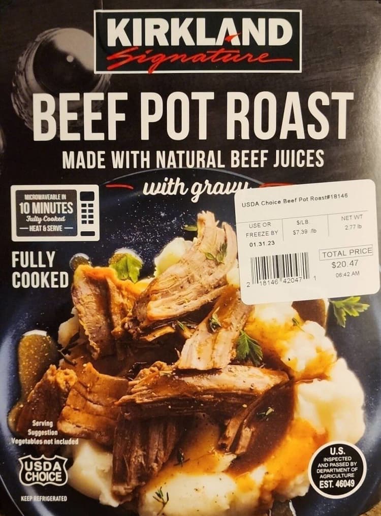 Kirkland Beef Pot Roast