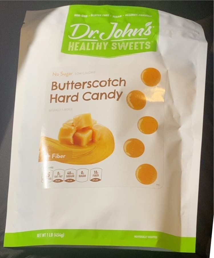 Dr. John'S Healthy Sweets Sugar Free Butterscotch Hard Candy