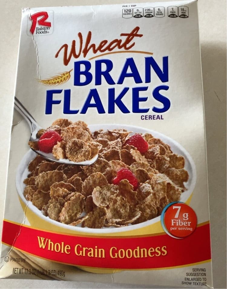 Ralston Foods Wheat Bran Flakes Cereal