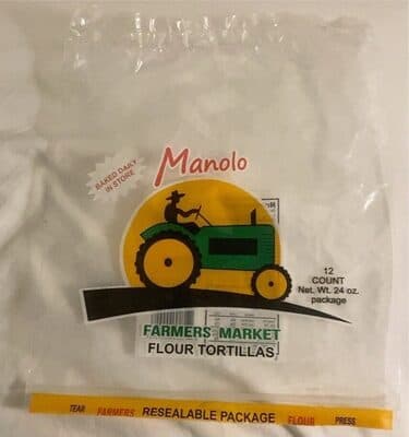 Manolo Farmers Market Flour Tortillas