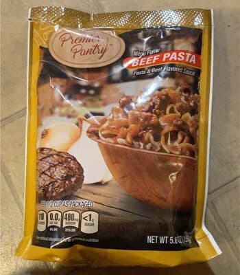 Premier Pantry Beef Pasta