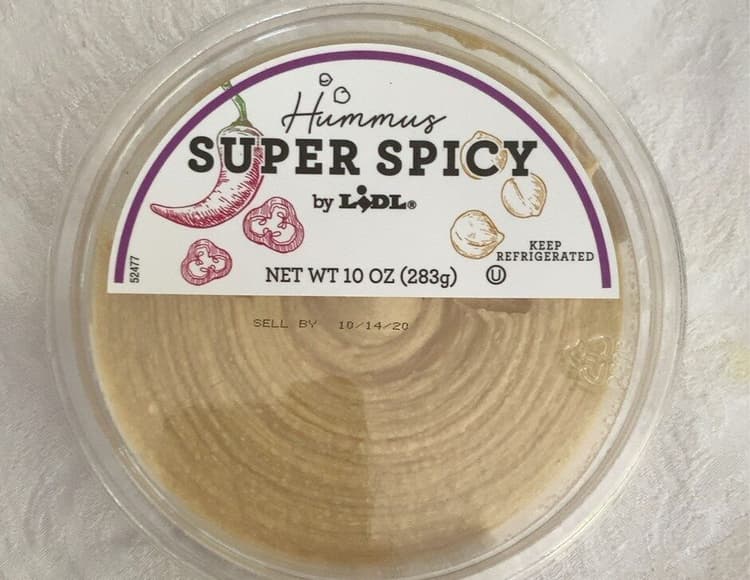 Lidl Super Spicy Hummus