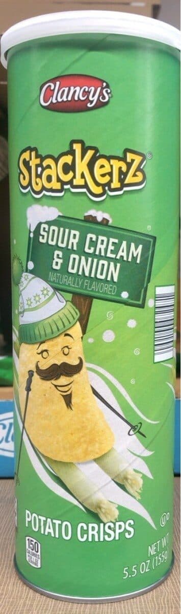 Clancy'S Stackerz Sour Cream & Onion