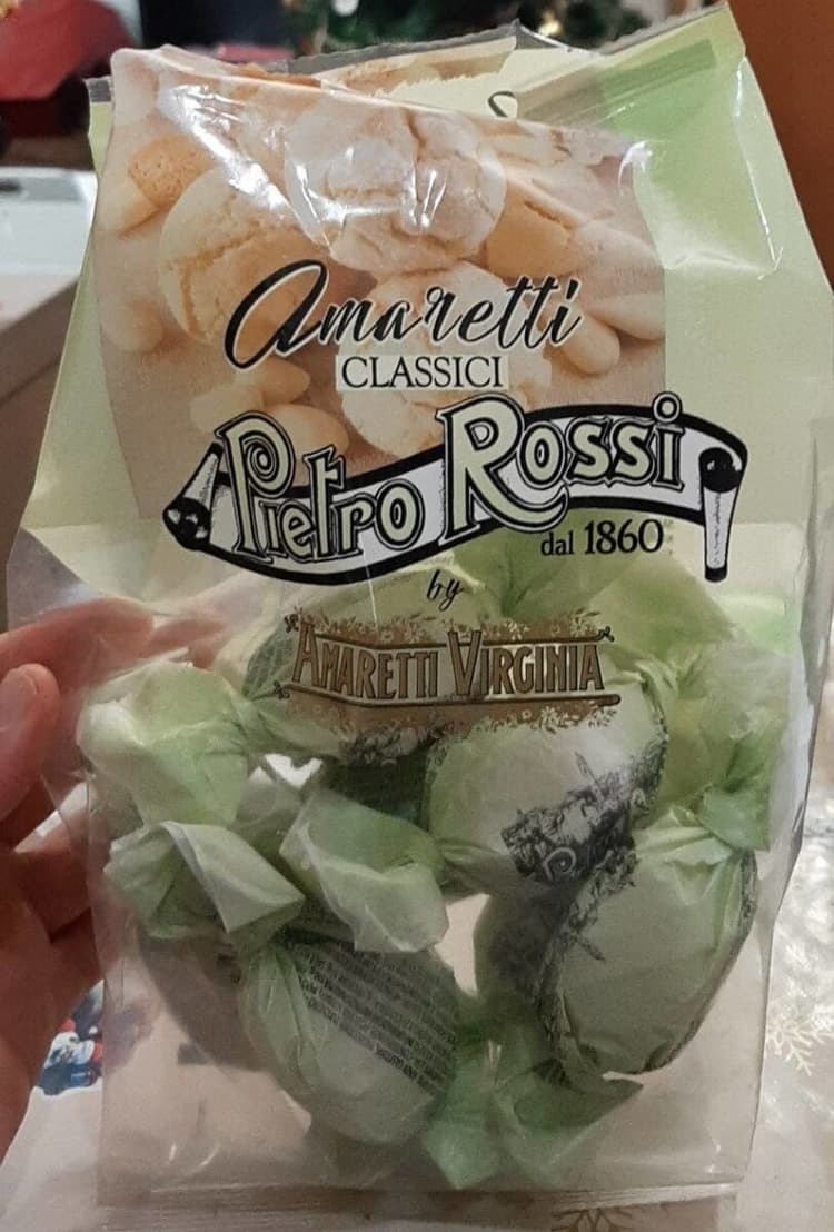 Amaretti Virginia Pietro Rossi Soft Almond Cookies
