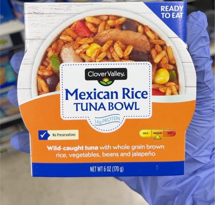 Clover Valley Mexican Rice Tuna Bowl