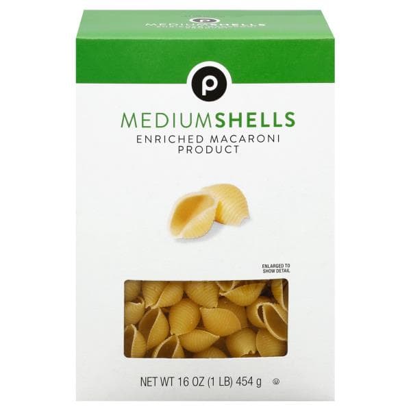 Publix Medium Shells Enriched Macaroni Product