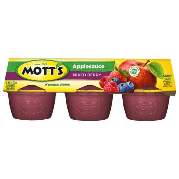 Mott'S - Mixed Berry Apple Sauce