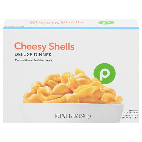 Publix Deluxe Dinner, Cheesy Shells
