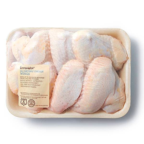 Greenwise Chicken Wings, Usda Grade A, Raised Without Antibiotics