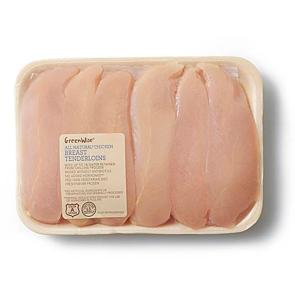 Greenwise Chicken Tenderloins, Usda Grade A, Raised Without Antibiotics